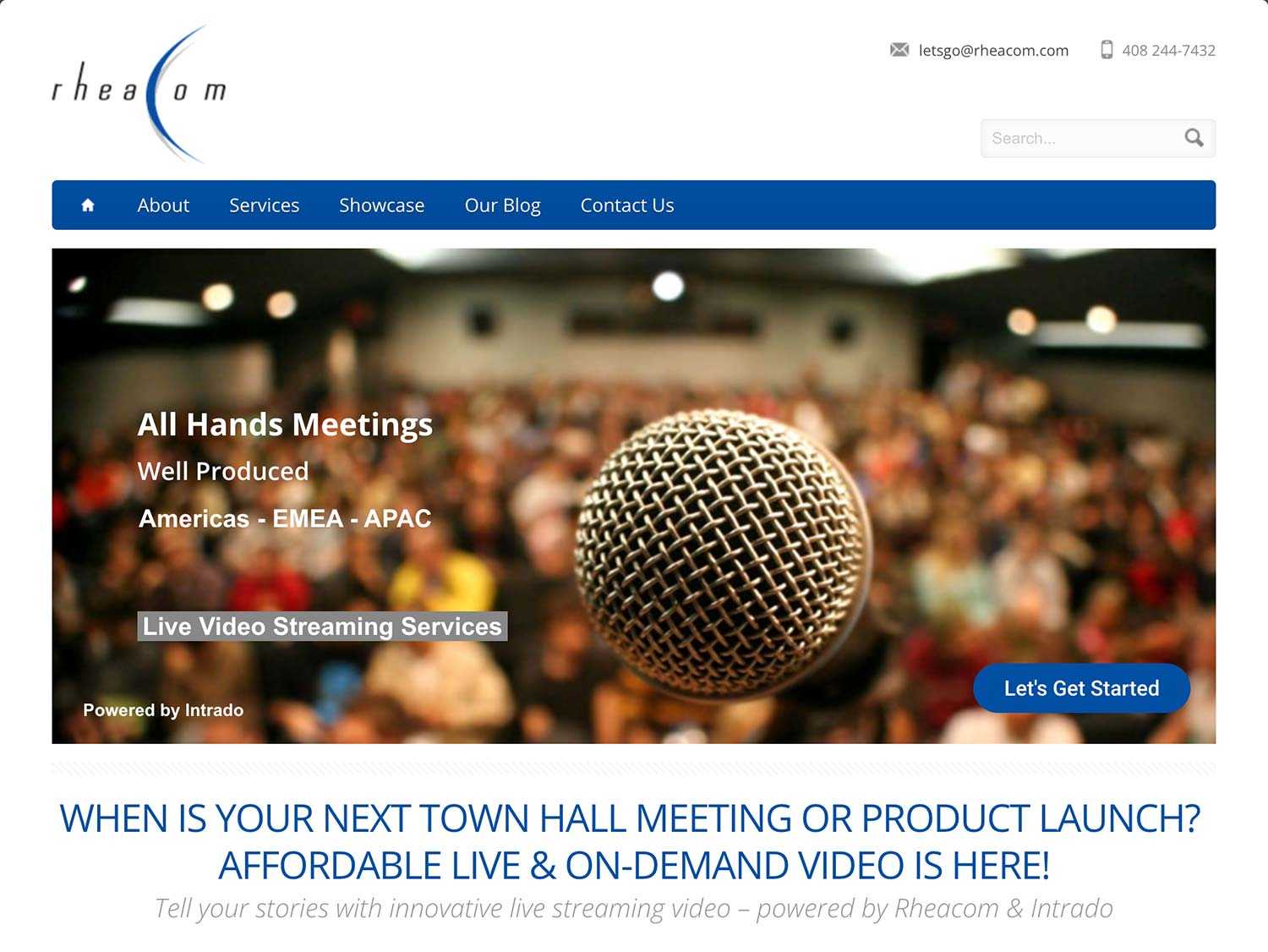 Rheacom Website